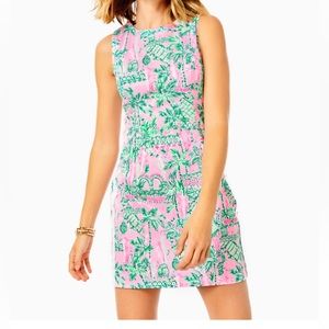 Lilly Pulitzer Mila Shift dress in Always Worth it-size 12